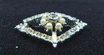 diamond pearls brooch good